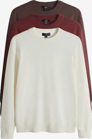 The Set Neulepaita värissä beige: etupuoli