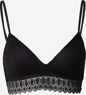 Triangle Soutien-gorge 'GRAVURE' ETAM en noir : devant