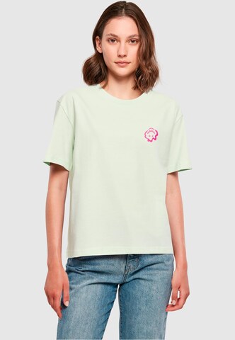 Mister Tee Shirt 'Everything's Nice' in Green: front