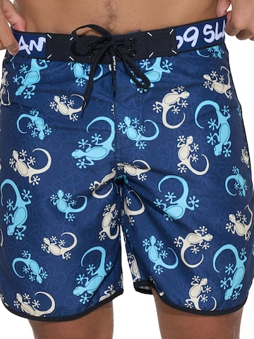 69Slam - Bermudas en azul