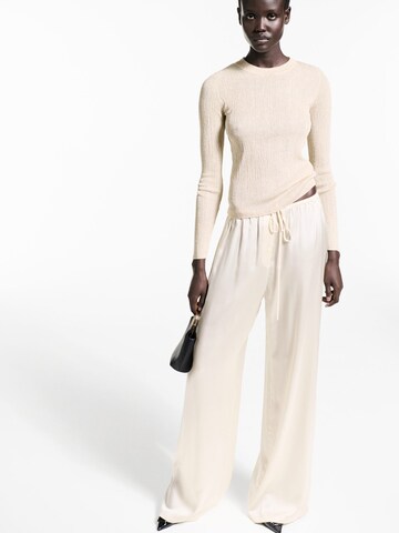 MANGO Pullover 'TUNG' in Gold