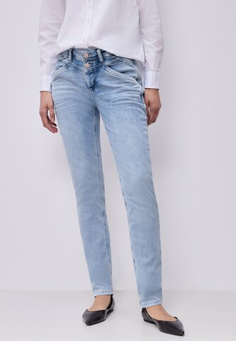 STREET ONE Slim fit Jeans in Blue: front