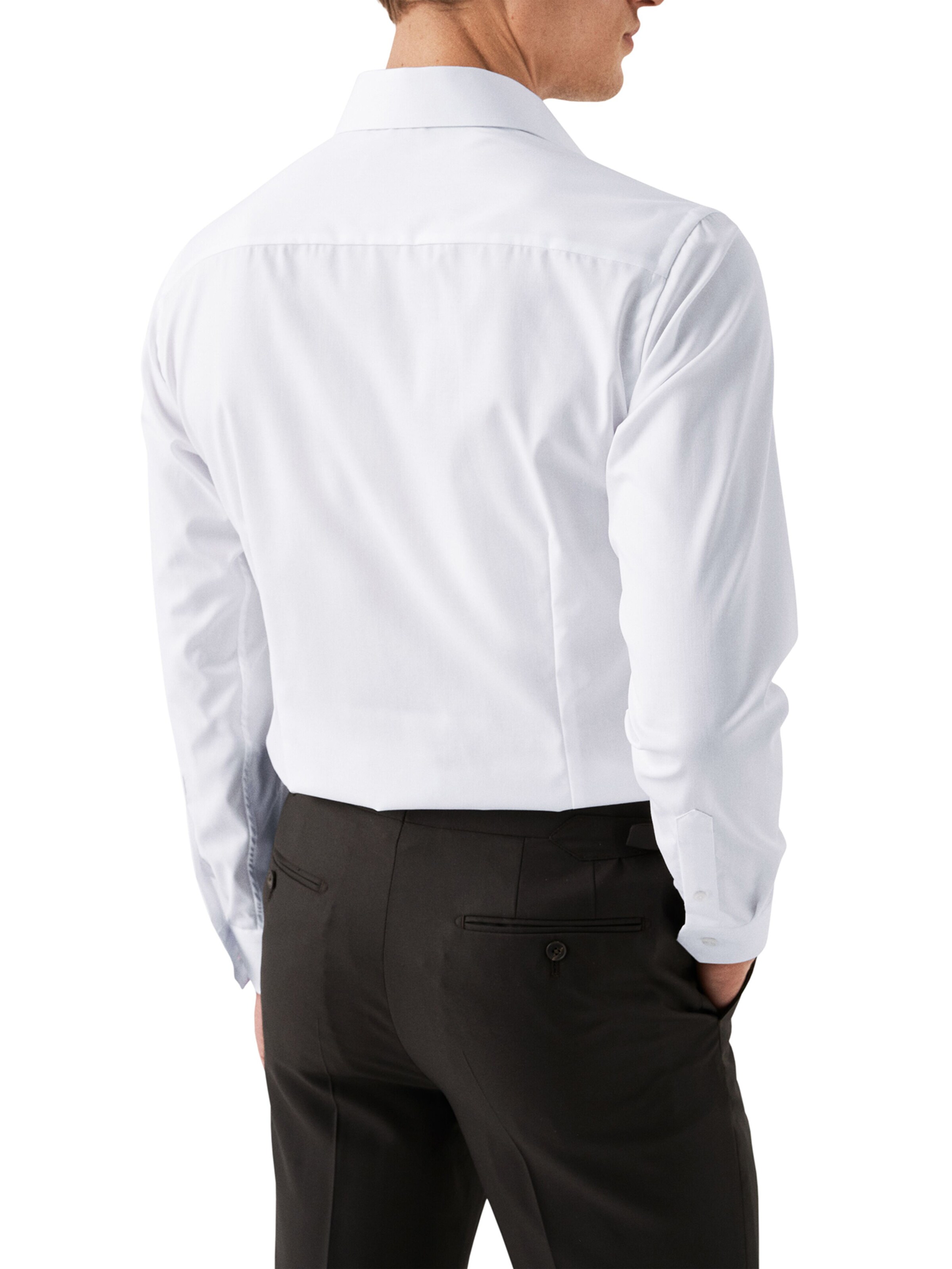 ETON - Ajuste estrecho Camisa en blanco