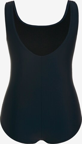 Ulla Popken Swimsuit in Blue