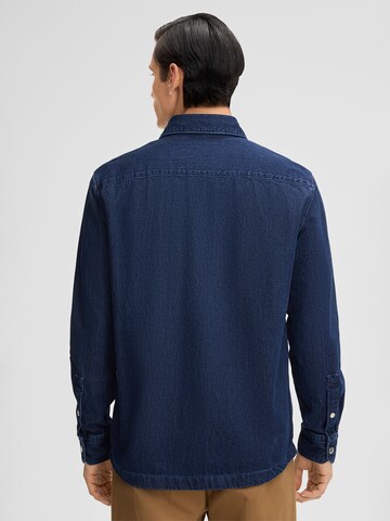 STRELLSON Comfort fit Overhemd 'Cal ' in Blauw