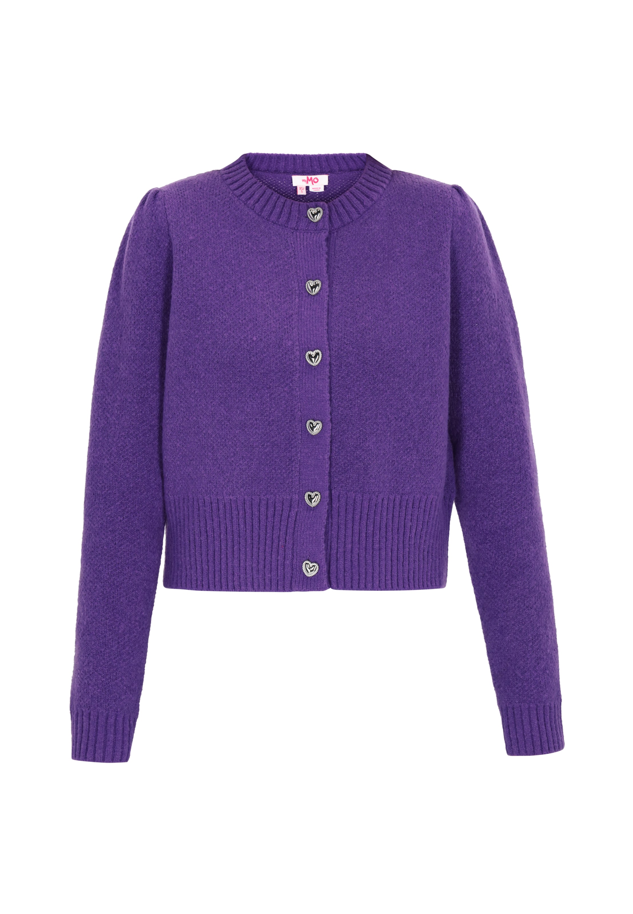 MYMO Kardigán - lila: elől