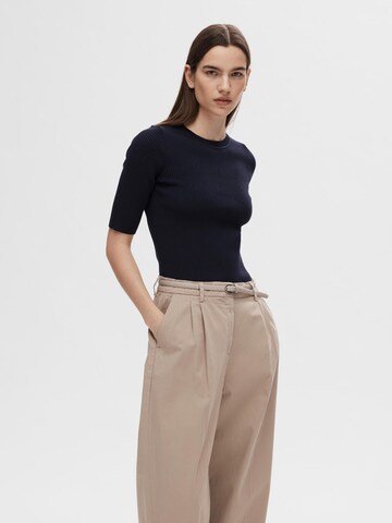 SELECTED FEMME Pullover i blå: forside