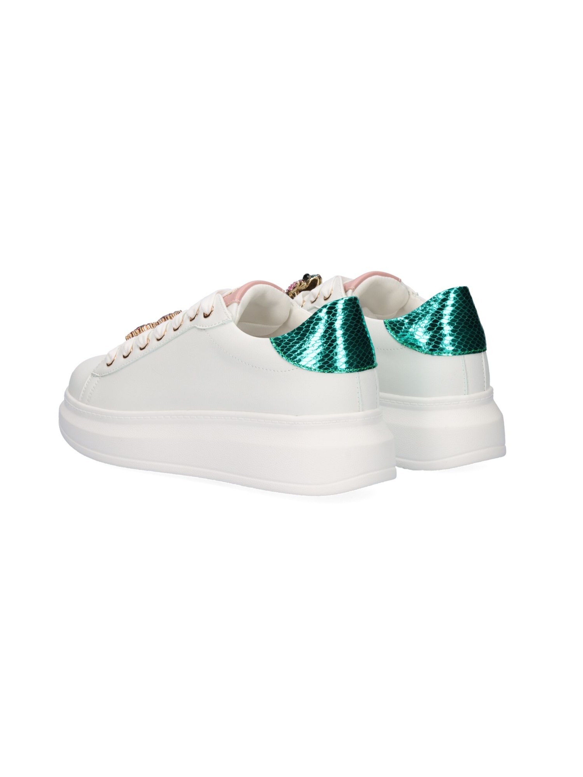 Baskets basses '66-51EX03' EXE en blanc