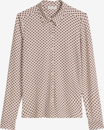 Marc O'Polo Bluse in Beige: Vorderseite