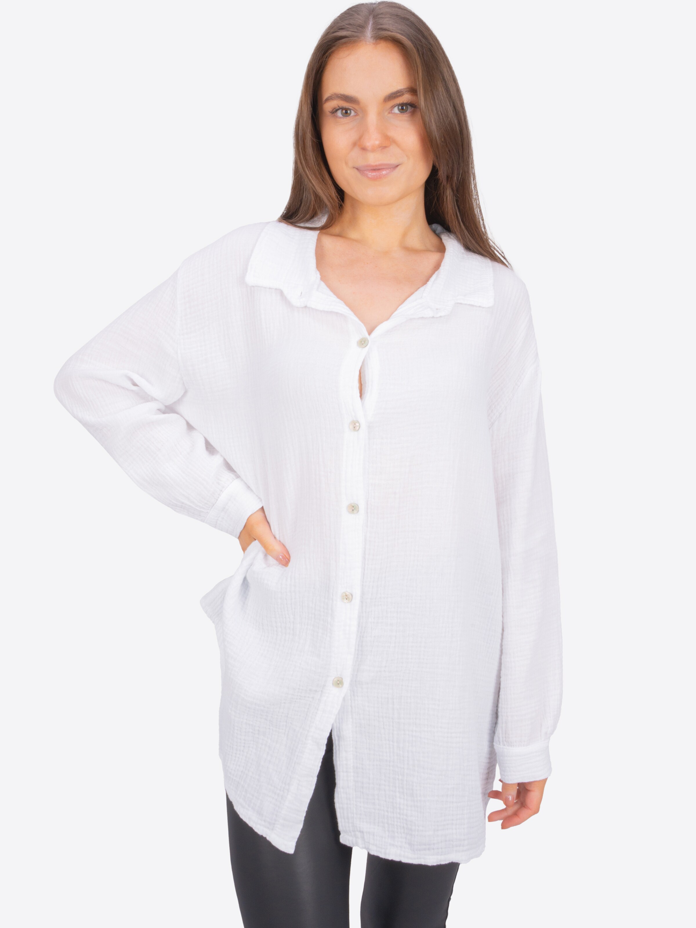 Chemisier 'Susie' Seasons of April en blanc