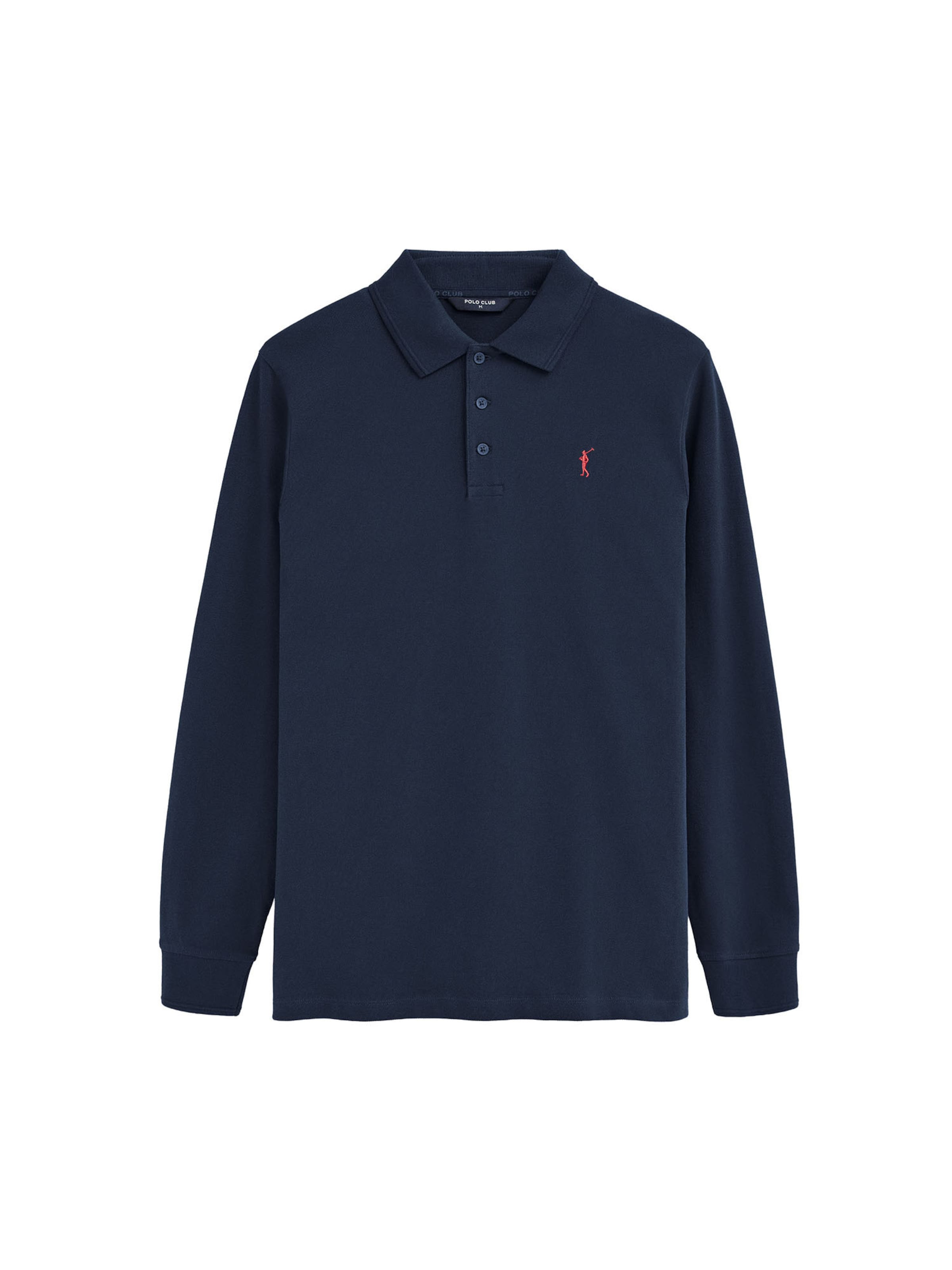 Polo Club Shirt in XXXL in navy, Produktansicht