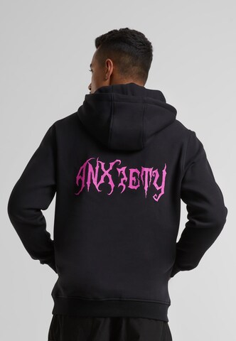 MT Men Sweatshirt 'Anxiety' in Schwarz