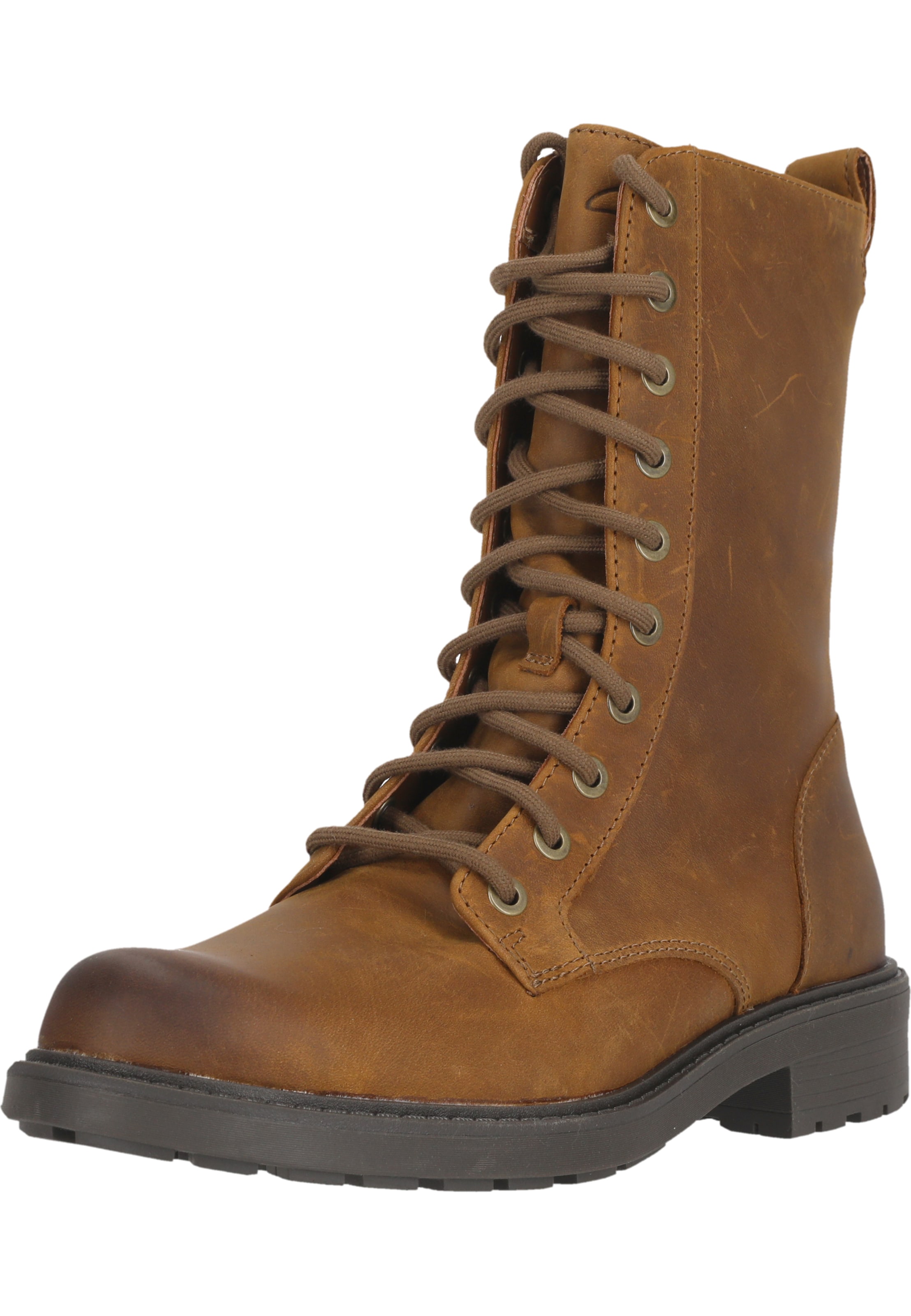 CLARKS Veterlaarzen 'Orinoco2 Style' in Bruin: voorkant