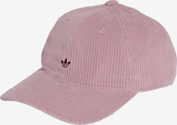 Casquette ADIDAS ORIGINALS en violet : devant