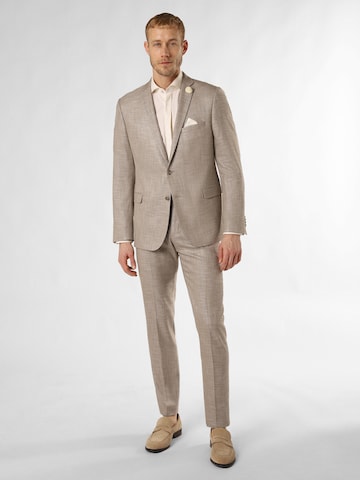 Finshley & Harding Regular Suit 'Steven-Mitch' in Beige: front