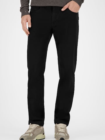 Gardeur Regular Trousers 'Bill' in Black: front