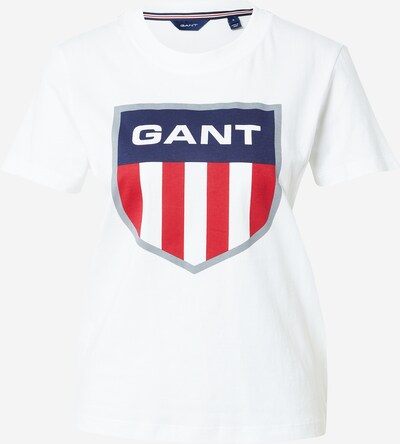 GANT Tričko - námornícka modrá / ohnivo červená / biela, Produkt