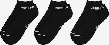 JordanČarape 'Everyday No-Show' - crna boja: prednji dio