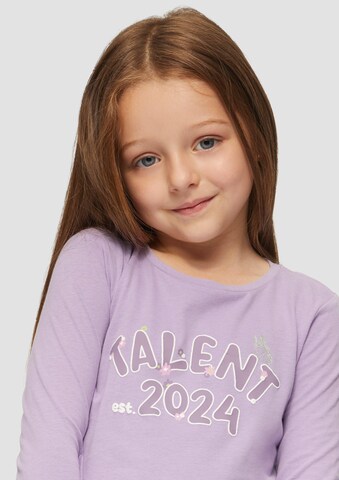 T-Shirt s.Oliver en violet