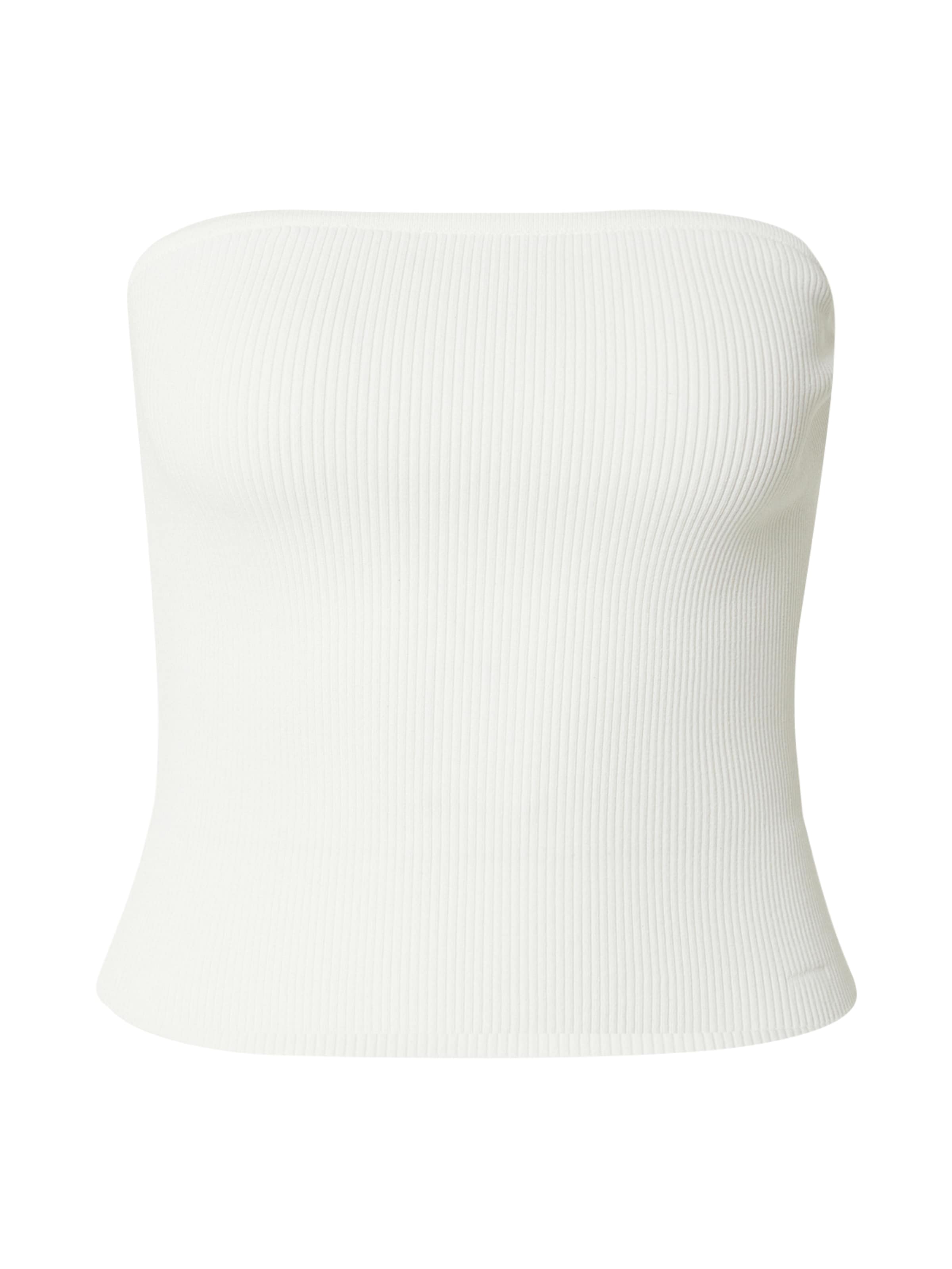 RÆRE by Lorena Rae Τοπ 'Hailey' σε λευκό: μπροστά