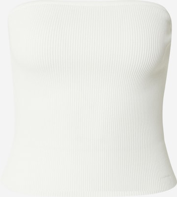 Top 'Hailey' di RÆRE by Lorena Rae in bianco: frontale
