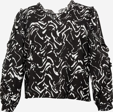 Chemisier 'CCIA' Vero Moda Curve en noir : devant