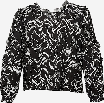 Camicia da donna 'CCIA' di Vero Moda Curve in nero: frontale