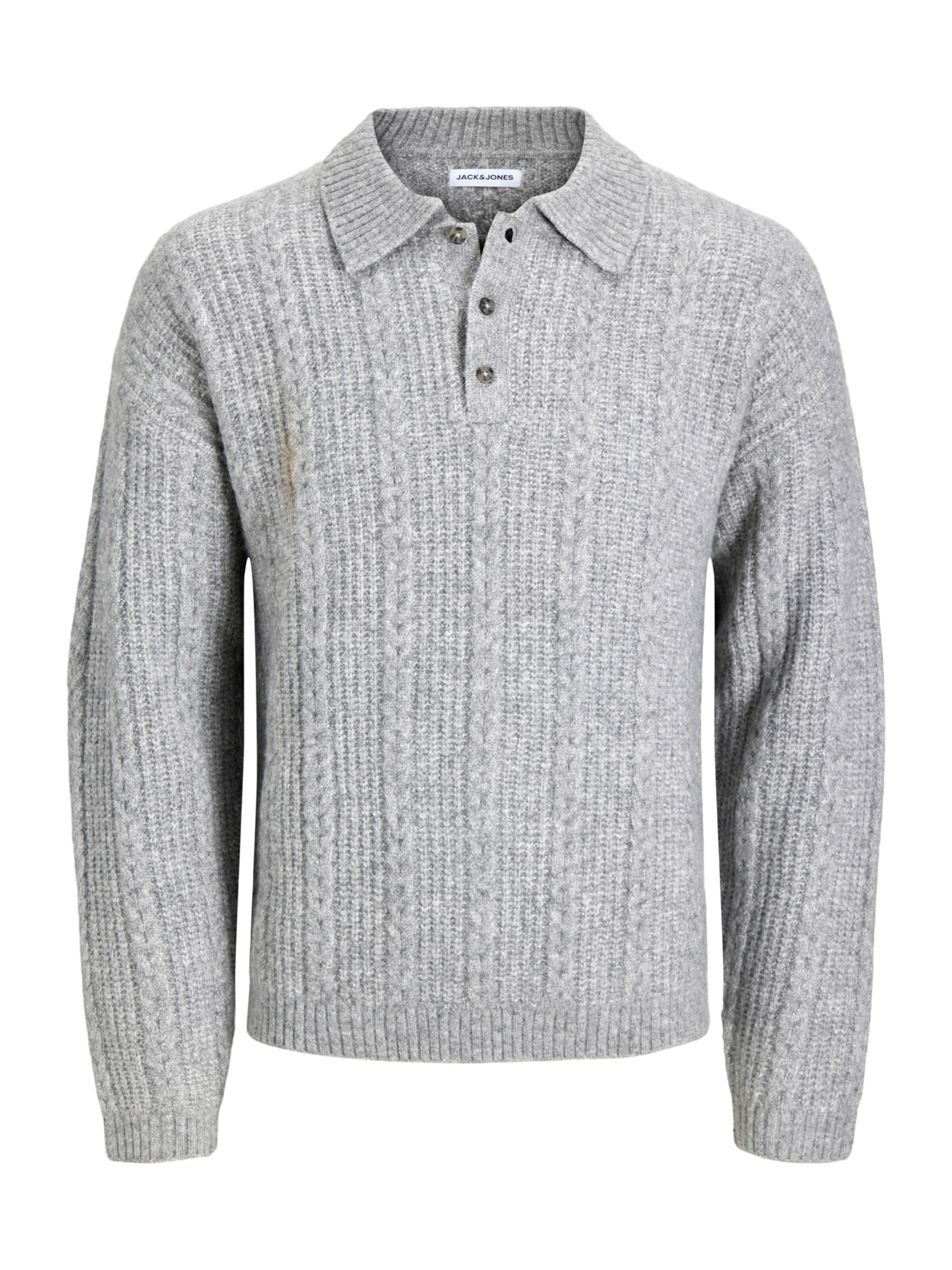 JACK & JONES - Jersey 'JJGAVIN' en gris: frente
