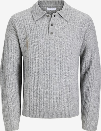 JACK & JONES Pull-over 'JJGAVIN' en S en gris chiné, Vue avec produit