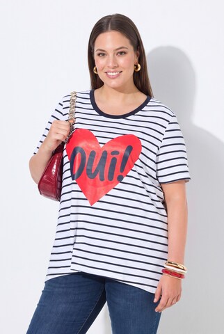MIAMODA Shirt in White: front