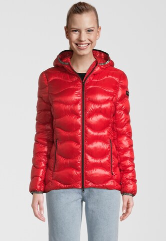 Frieda & Freddies NY Between-Season Jacket in Red: front