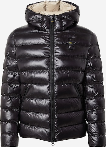 Blauer.USAZimska jakna 'ADAMS' - crna boja: prednji dio