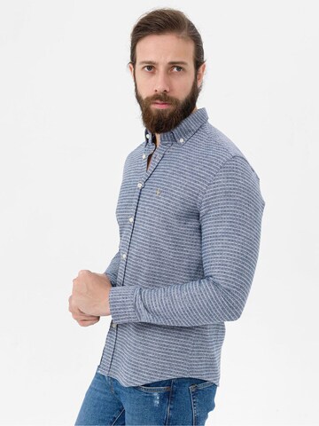 By Diess Collection Regular Fit Regular Fit Shirt in Blau