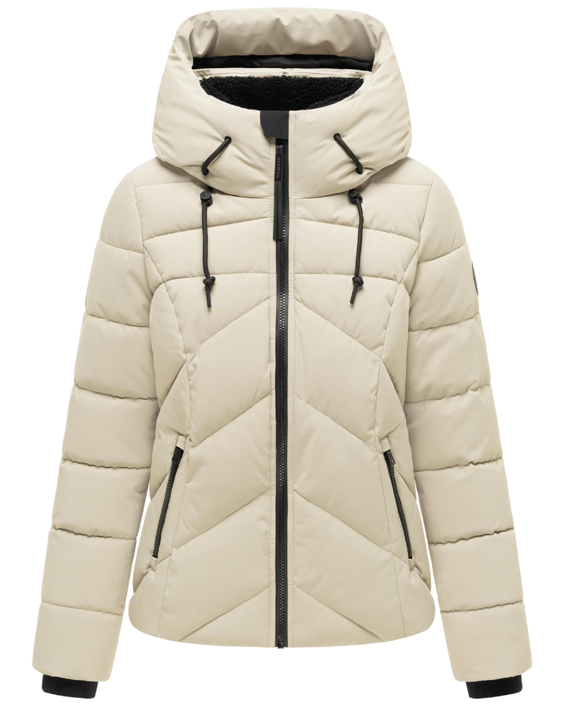 Giacca funzionale 'Naanda XVI' di MARIKOO in beige: frontale