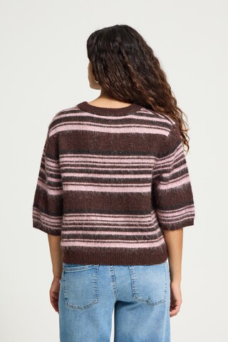 Pull-over 'IHALLO' ICHI en marron