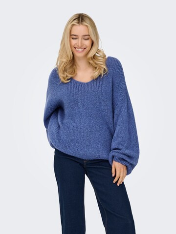Pull-over 'DINEA' JDY en bleu : devant