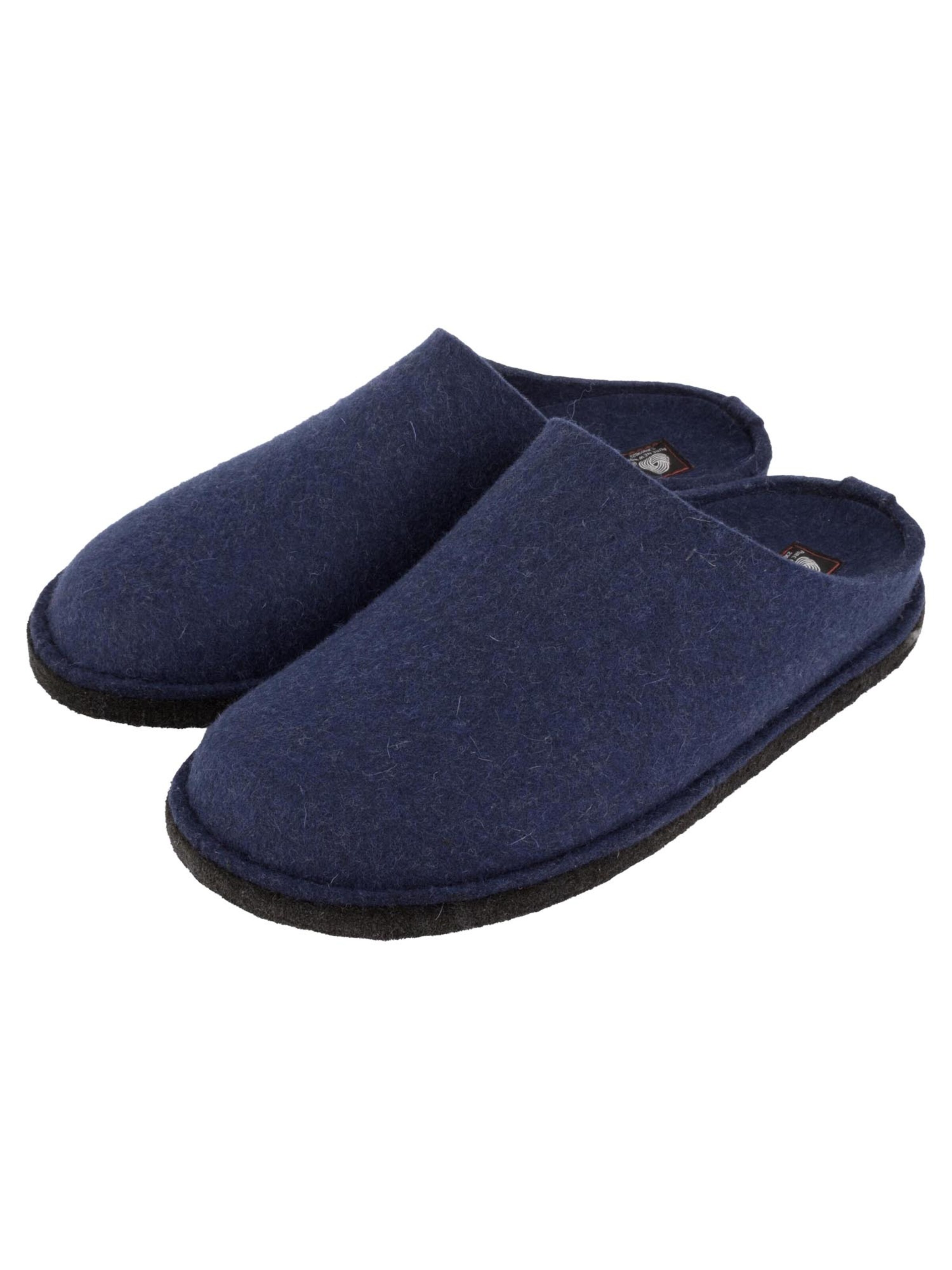 HAFLINGER Mules 'Flair Soft' in Blue