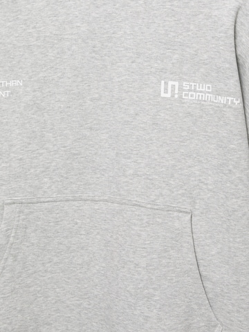 Bluză de molton 'STWD' de la Pull&Bear pe gri