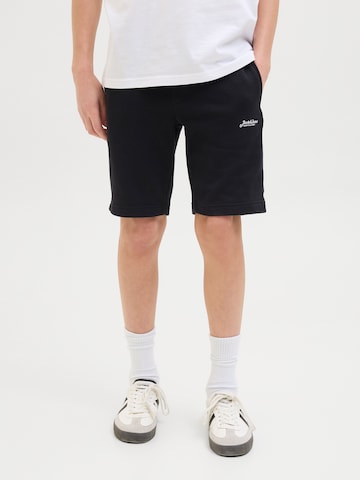 Slimfit Pantaloni 'JPSTGordon JJBeau' di Jack & Jones Junior in nero: frontale