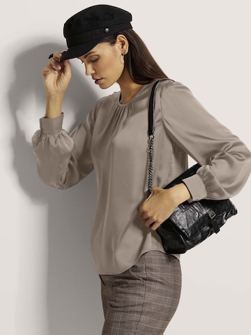 Chemisier MADELEINE en marron