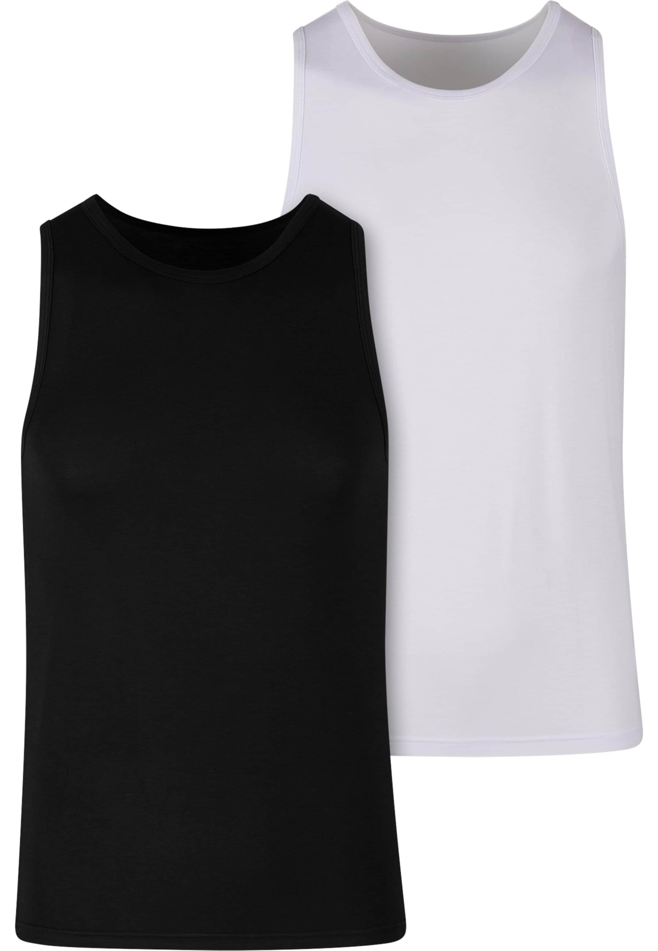 Urban Classics Póló ' ' - fekete: elől