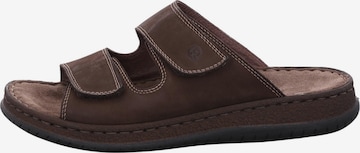 ROHDE Mules 'Alassio' in Brown: front