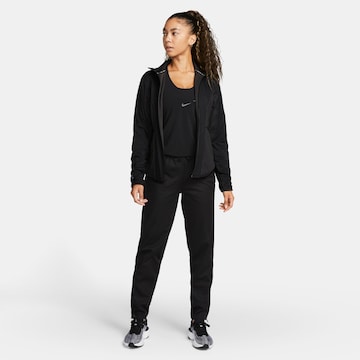 NIKE Regular Workout Pants 'RUN' in Black