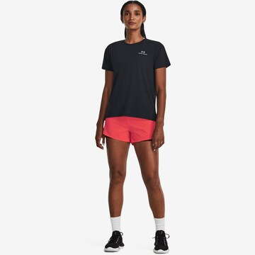 UNDER ARMOUR Performance Shirt 'Rush Energy 2.0' in Black