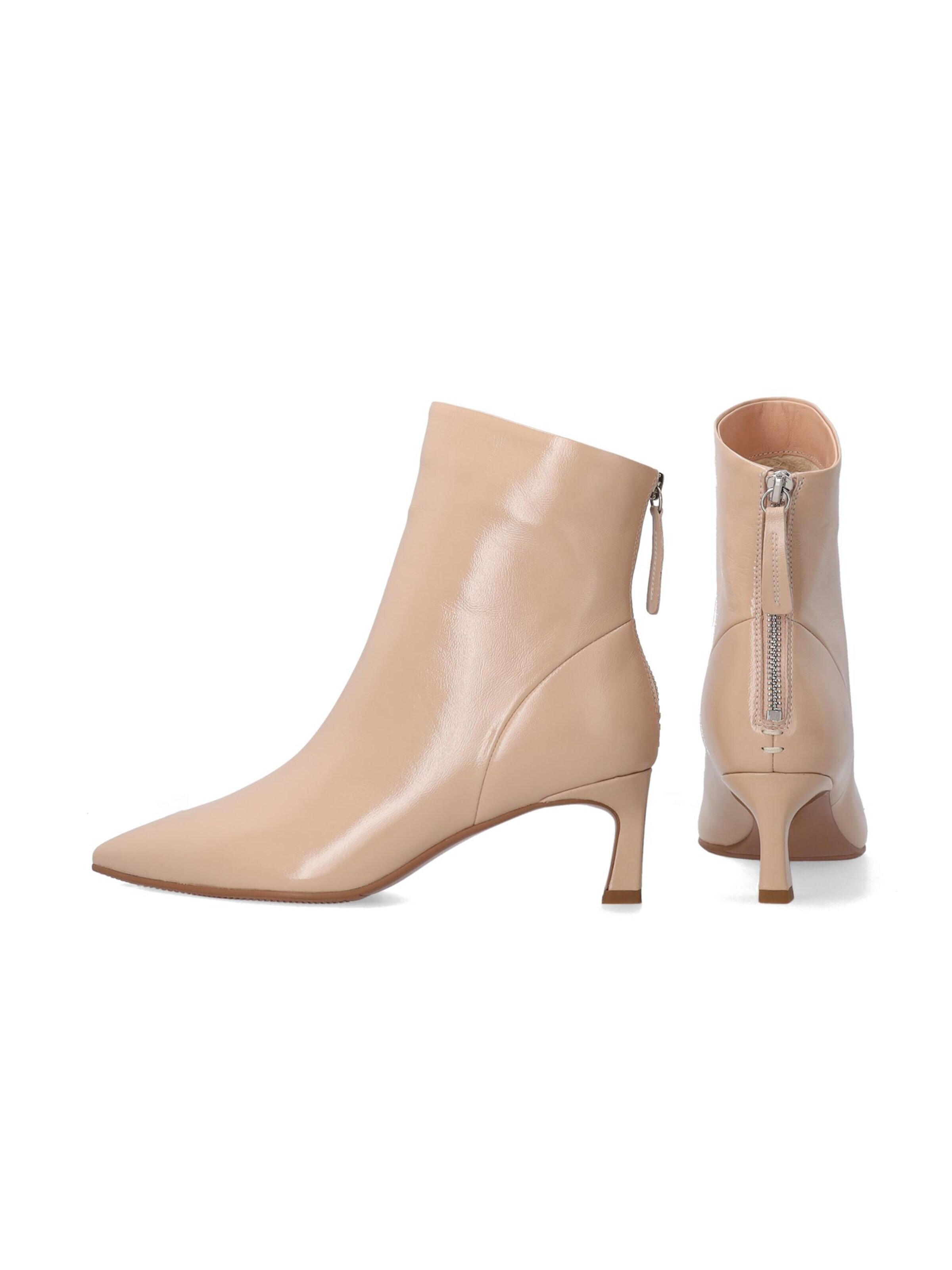 VENEZIA Boots 'Klassische braune Damenstiefel mit Stiletto-Absatz 41'‌‌‌‌‌‌ in Beige