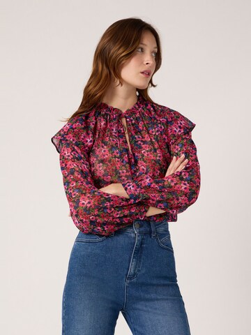NAF NAF - Blusa 'Pola' em mistura de cores