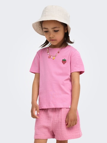 ONLY GIRLS Bluser & t-shirts 'KMGVega' i pink: forside