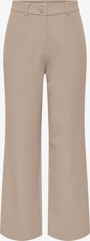 ONLY Szeroka nogawka Spodnie 'ORLEEN' w kolorze beżowy: przód