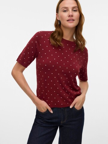 VERO MODA Pullover 'VMSaba' i rød: forside