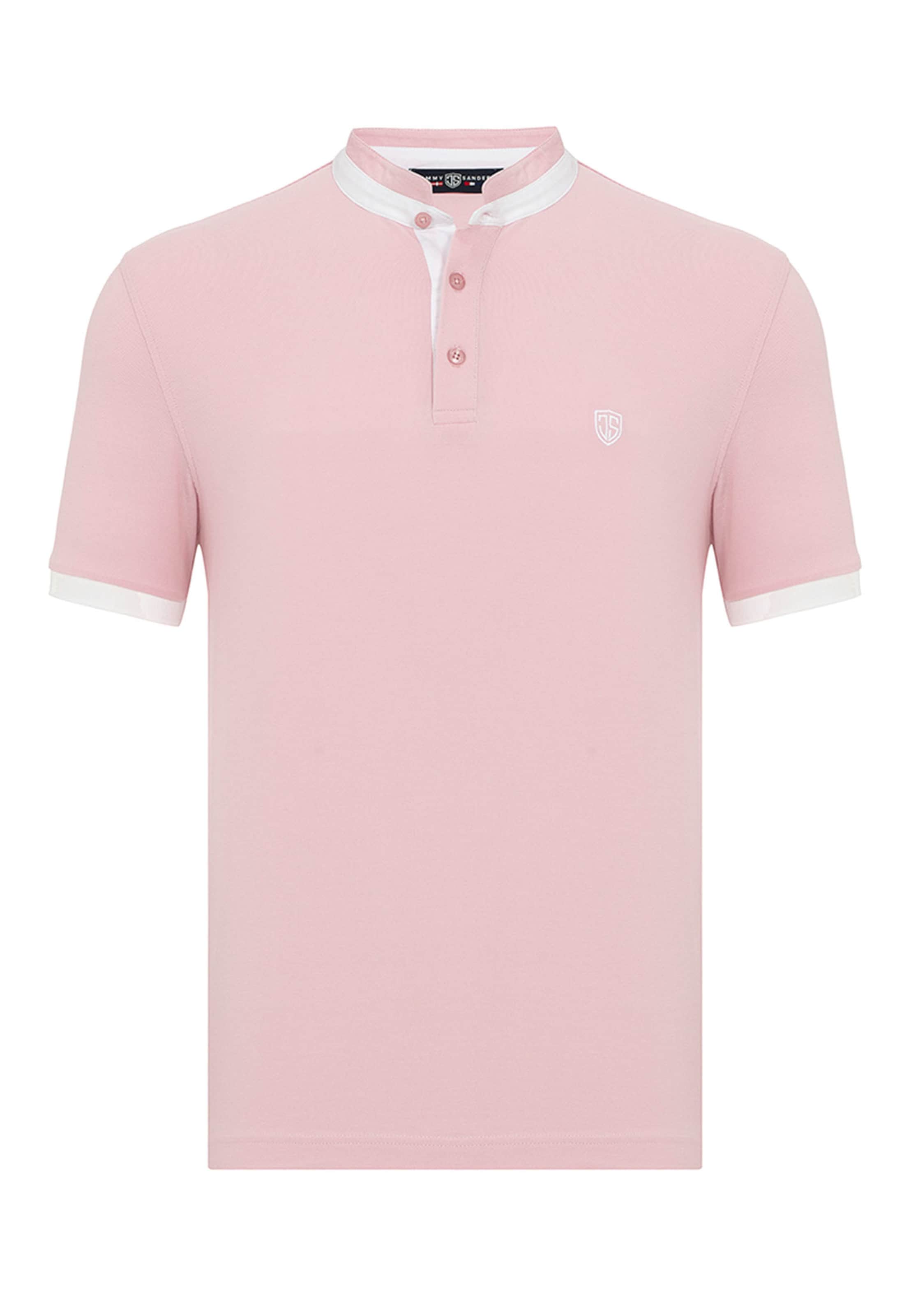 Jimmy Sanders Tričko - Ružová: predná strana